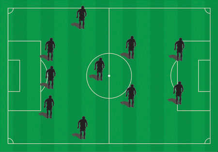 youth soccer field positions